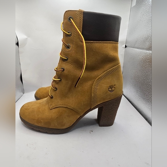 Timberland Glancy 6-Inch Boots SZ 10 - Picture 4 of 8
